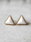 Ivory Prism Studs Earring