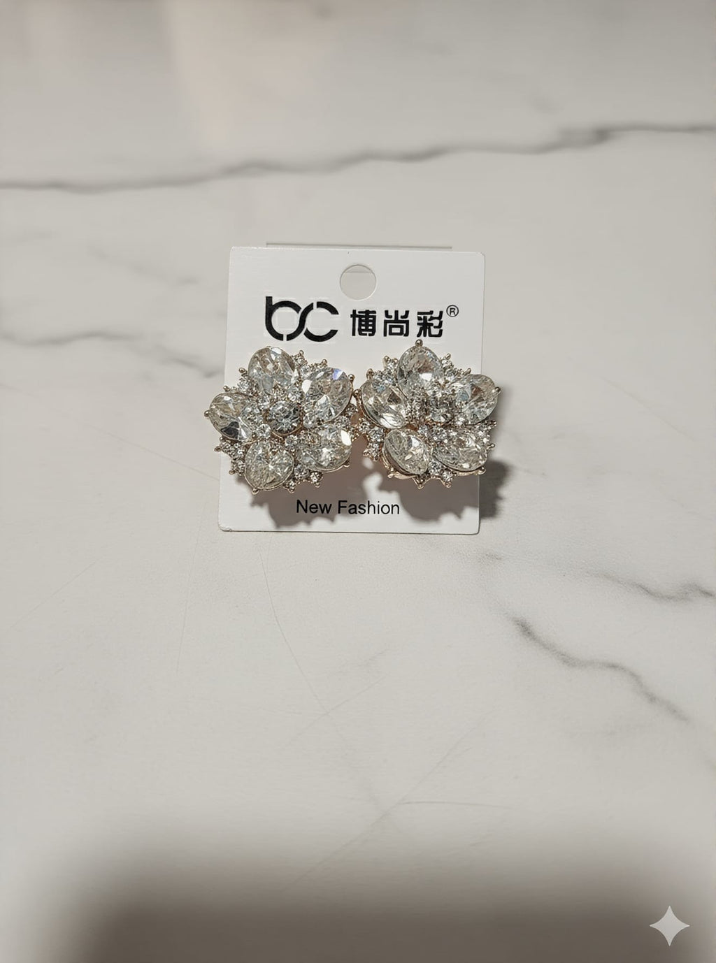 Crystal Bloom Luxe Studs