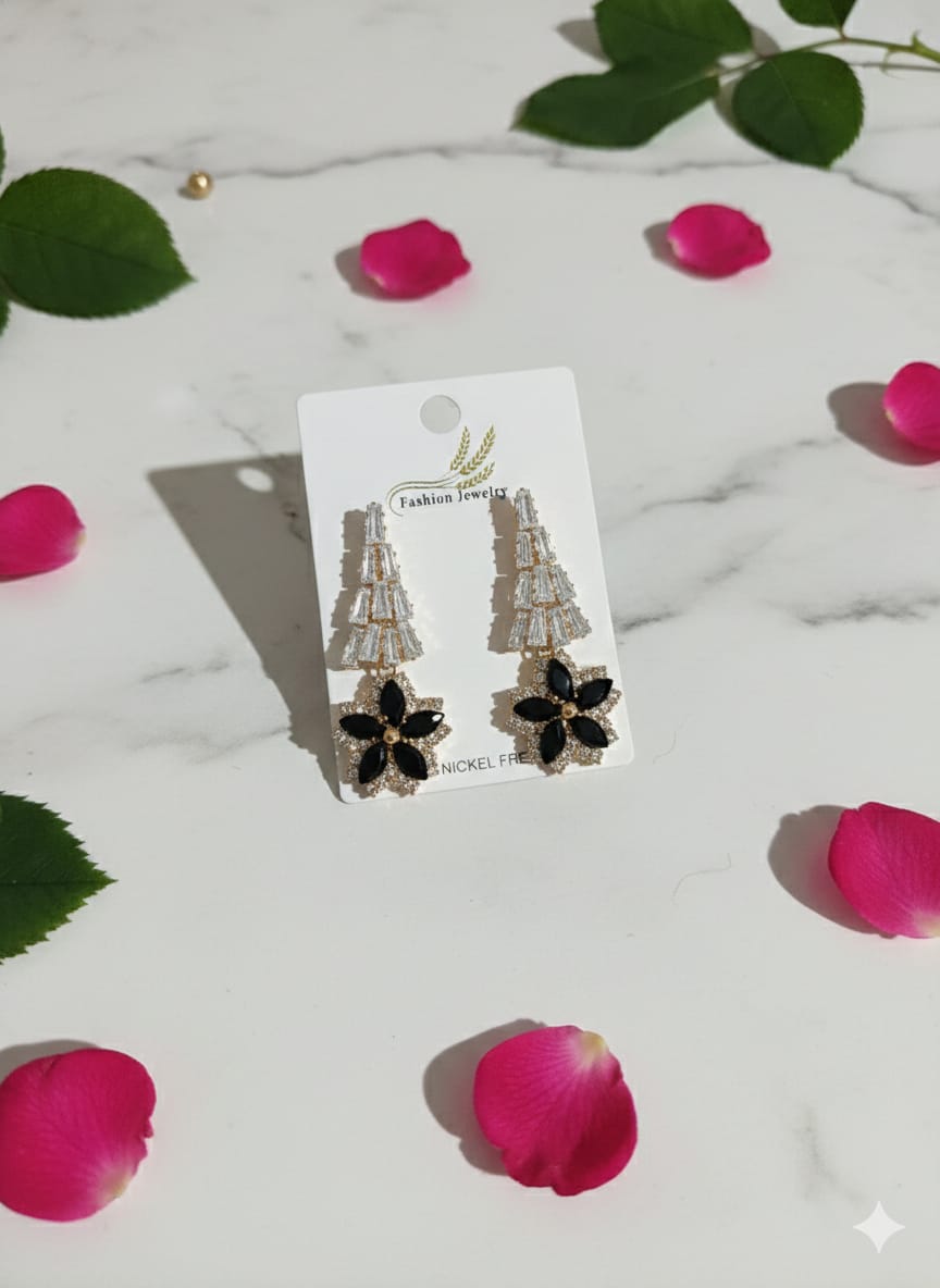 Midnight Royale Cascade Earrings