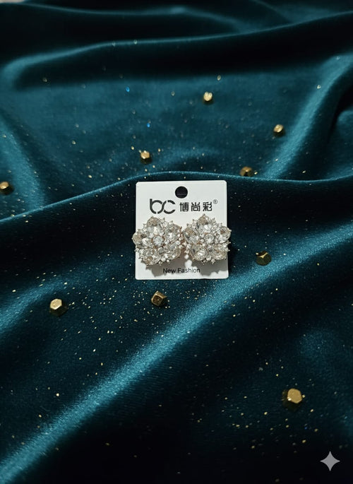 Crystal Bloom Luxe Studs